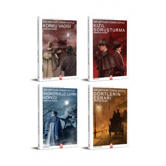 Sherlock Holmes Roman Seti (4 Kitap Takım)