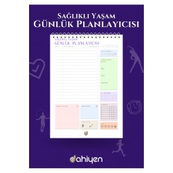 Sağlıklı Yaşam Günlük Planlayıcısı | A5 Boyut