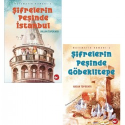 Matematik Romanı Serisi 2 Kitap Set - Şifrelerin Peşinde Istanbul + Şifrelerin Peşinde Göbeklitepe