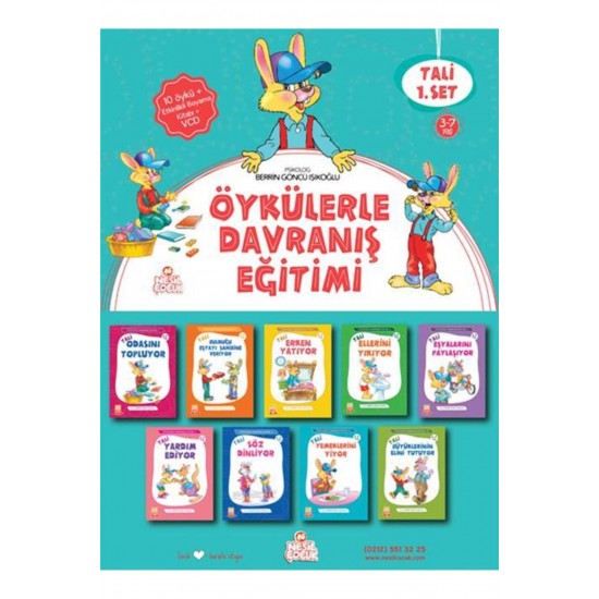 Tali - 1 Öykülerle Davranış Eğitimi Seti (10 Kitap)