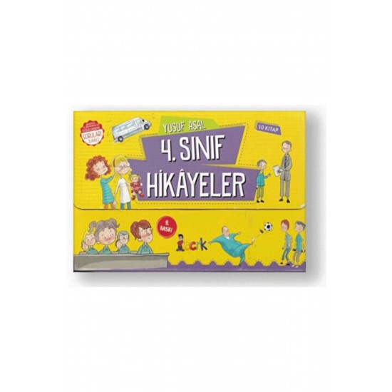 4. Sınıf Hikayeler (10 Kitap Set) | Yusuf Asal | Bıcırık Yayınlar